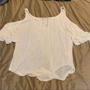 White off the should top